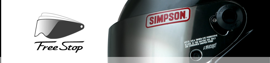 Free Stop - new shield system for SIMPSON helmets